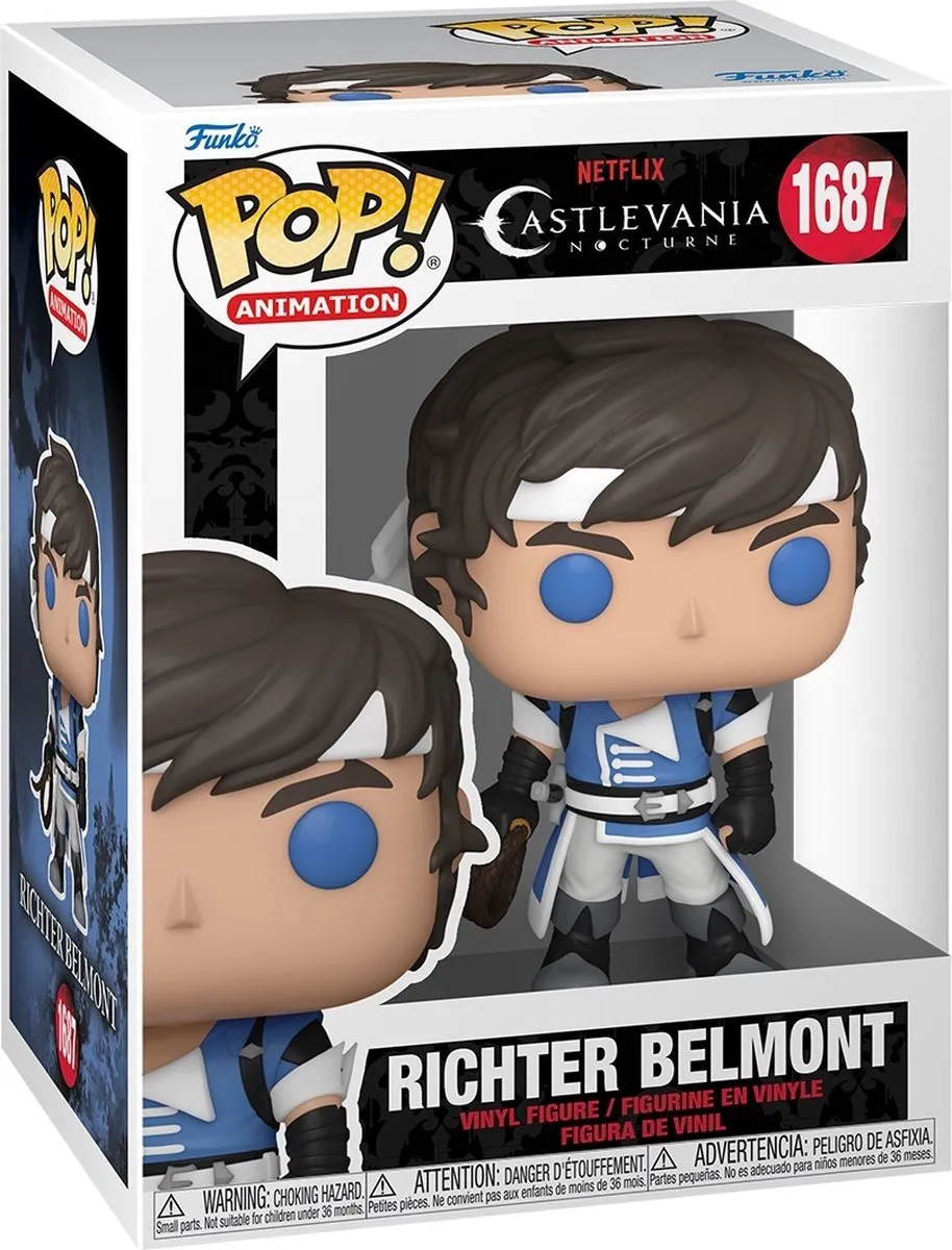 Funko Pop Animation Castlevania Nocturne Richter Belmont #1687 - Multi