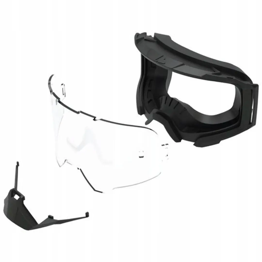Leatt Velocity 4.5 Iriz Cross/Endurobril - Zwart - afbeelding 3 van 3