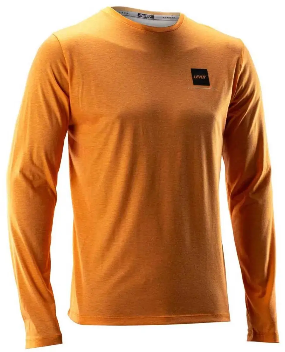 Leatt Gravity 3.0 Trui Met Lange Mouwen Geel S Man