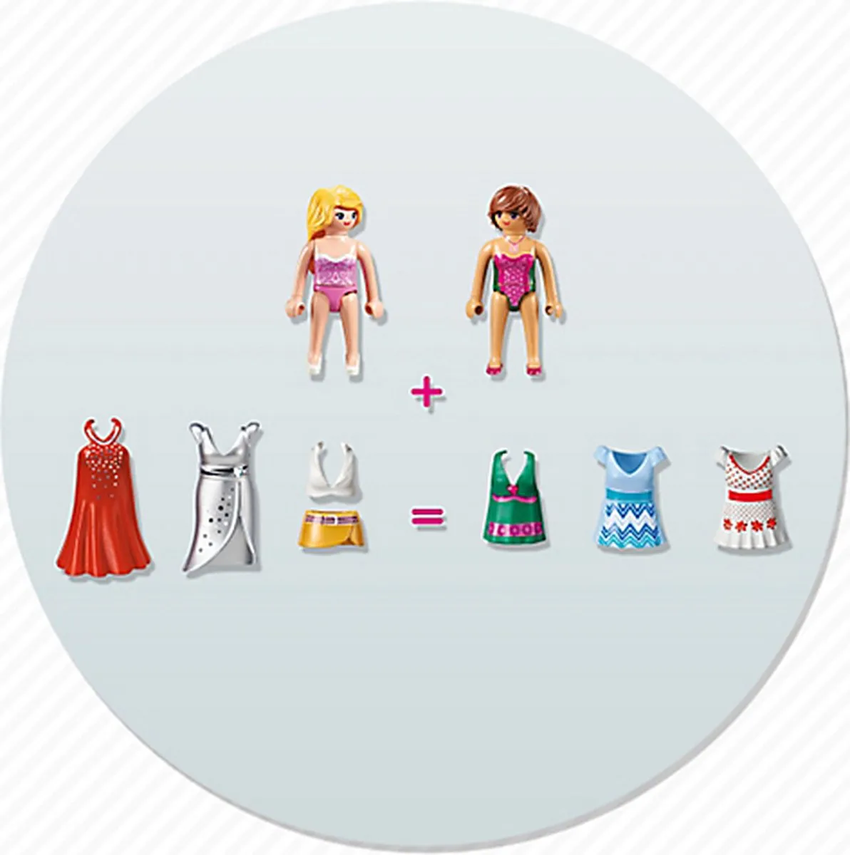 Playmobil Modeshow met Fotograaf 6149 - Blauw/Paars - afbeelding 6 van 6