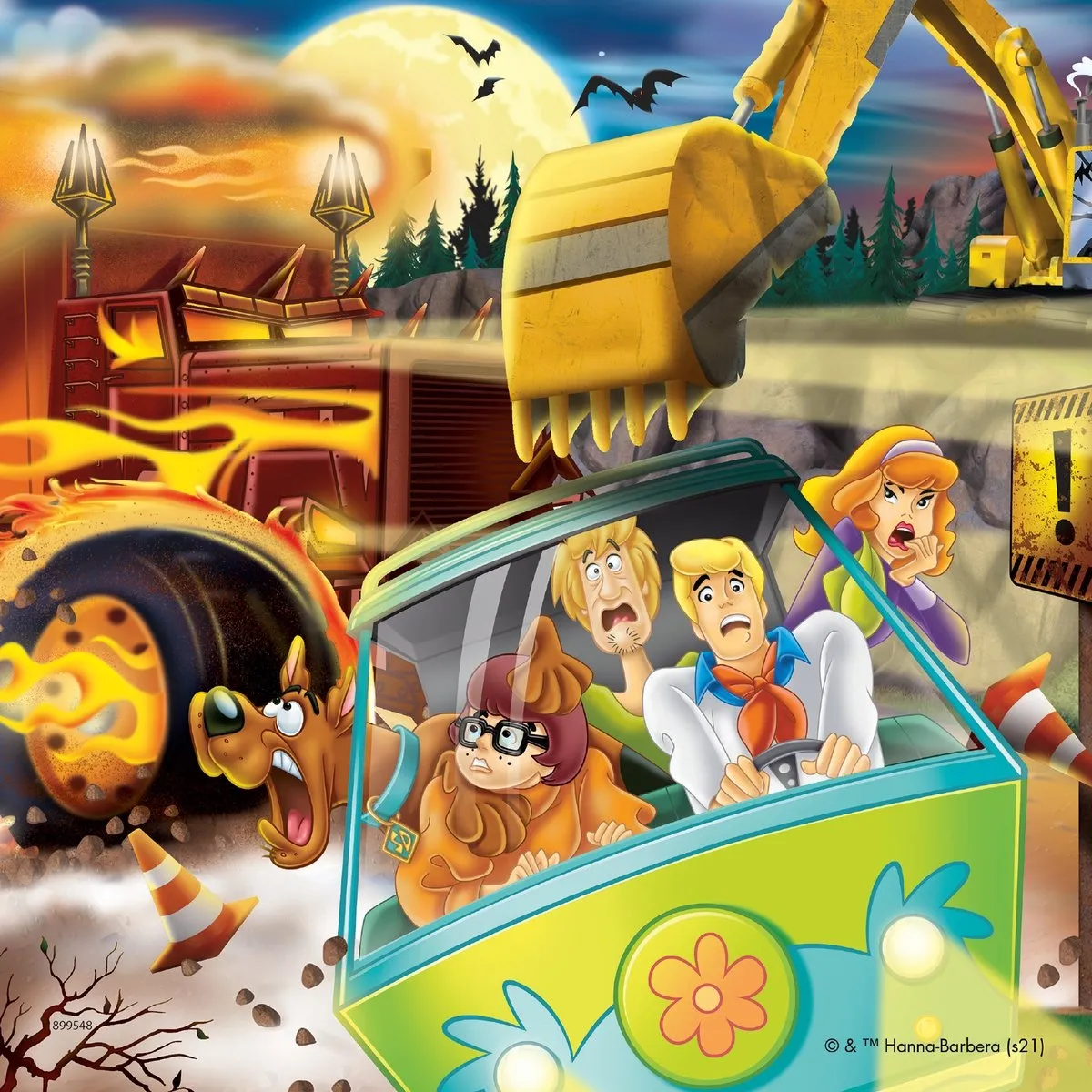 Ravensburger Scooby-Doo Legpuzzel 49 Stuks - 3x49 Stuks