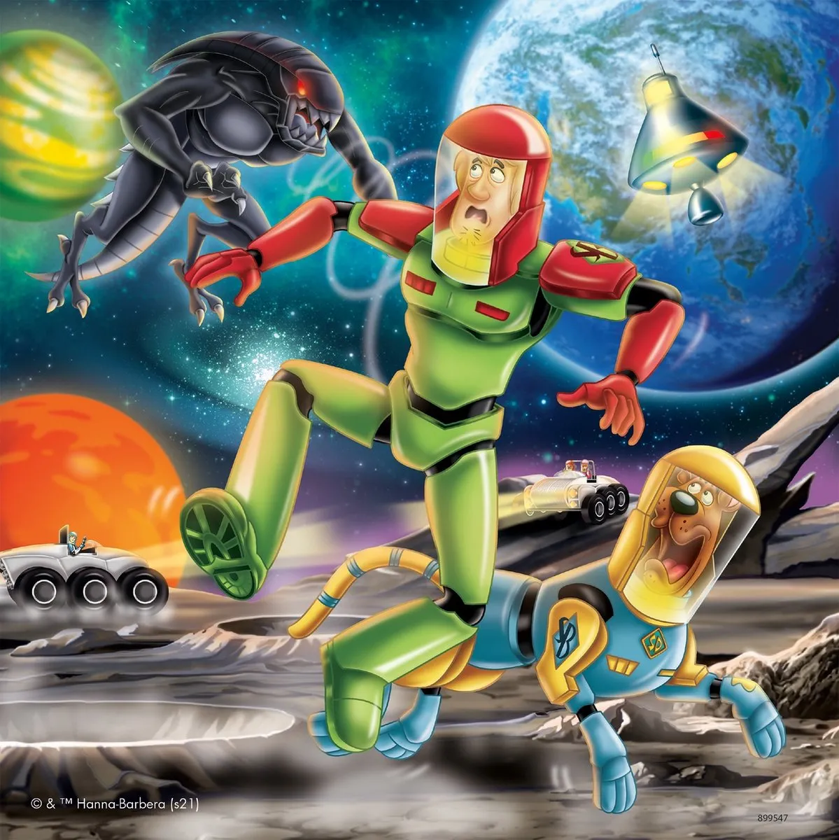Ravensburger Scooby-Doo Legpuzzel 49 Stuks - 3x49 Stuks