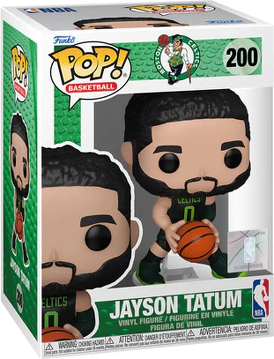 Funko Pop Basketball NBA Boston Celtics Jayson Tatum City Edition #200 - Multi