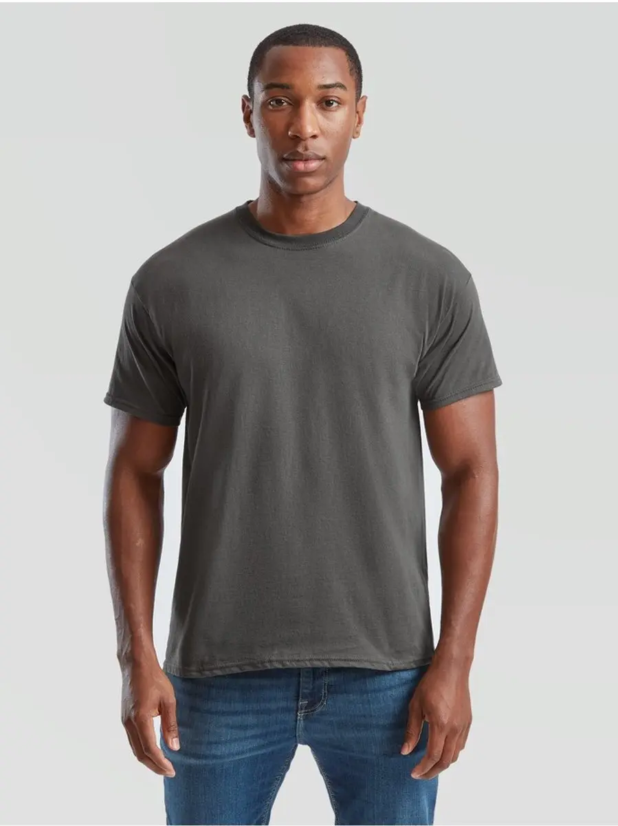 Fruit of the Loom Original T-shirt Light Graphite S - afbeelding 3 van 5