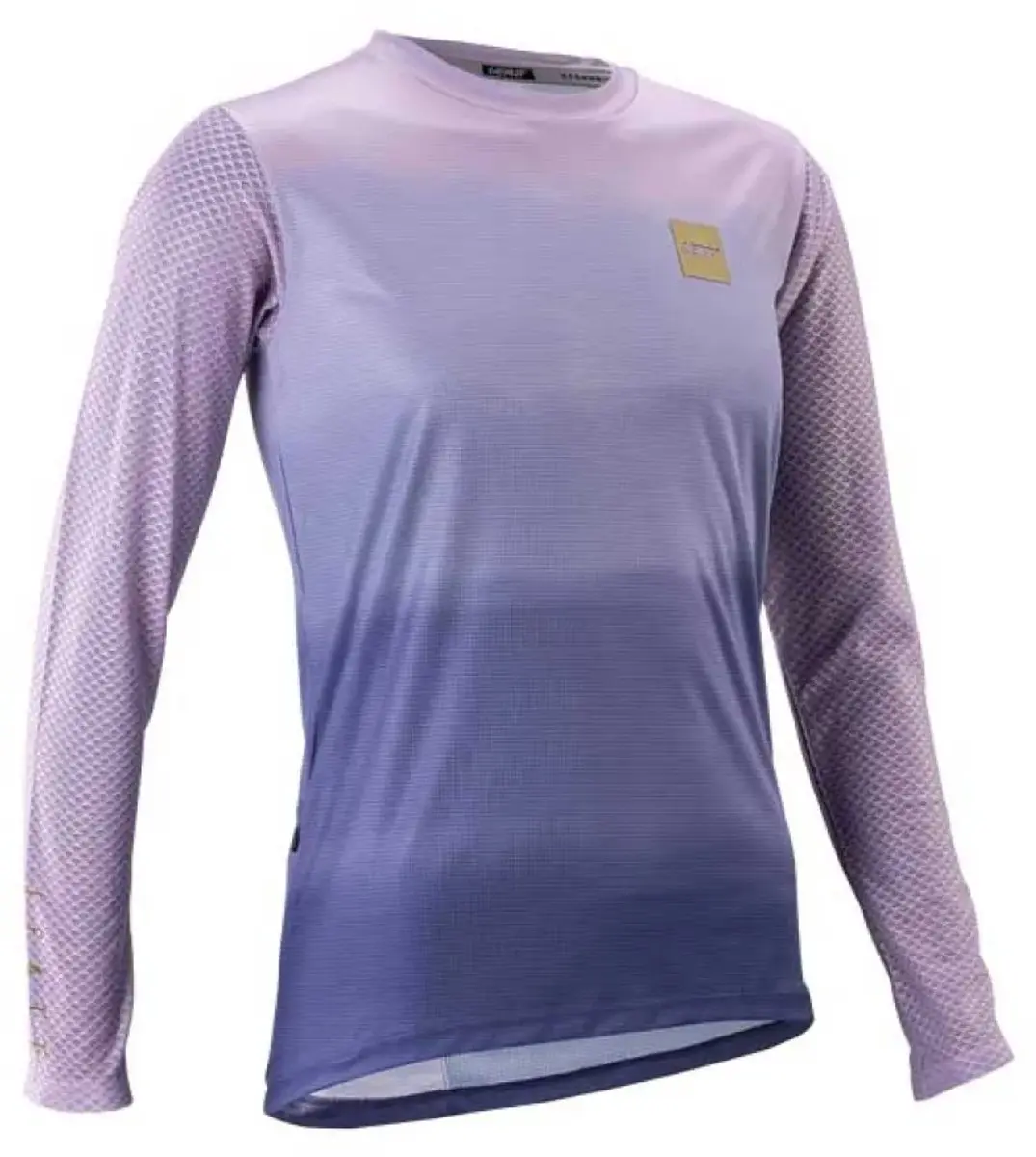 Leatt Trail 3.0 Trui Met Lange Mouwen Blauw,Paars L Vrouw
