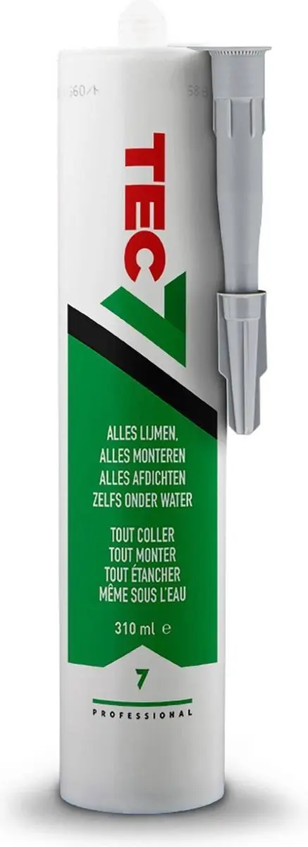 Tec7 Montagekit Grijs 310ml