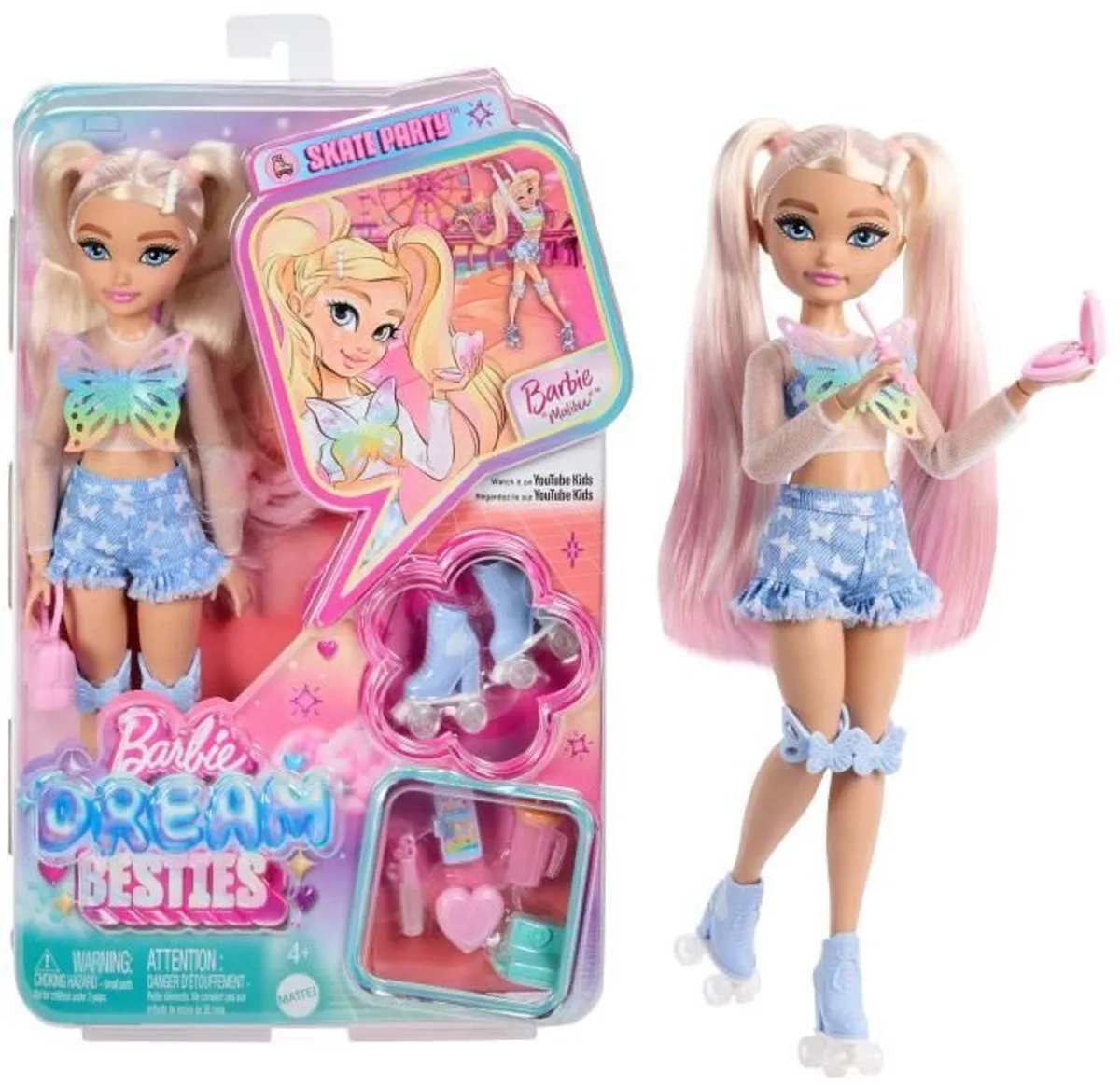 Barbie Dream Besties Skater Malibu Pop