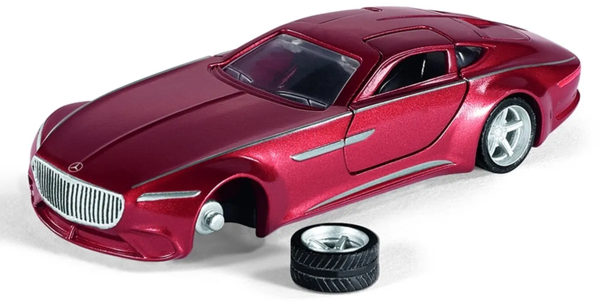 SIKU Vision Mercedes-Maybach 6 Staal 11,5cm Rood