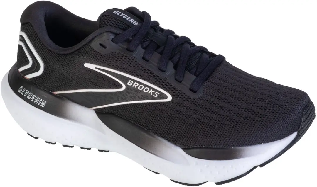 Brooks Glycerin 21, Vrouwen, Zwart, Hardloopschoenen, maat: 36,5