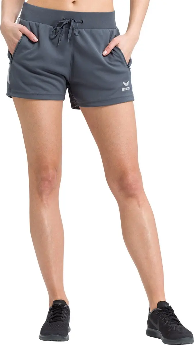 Erima Squad Worker Short Dames 34 - Grijs