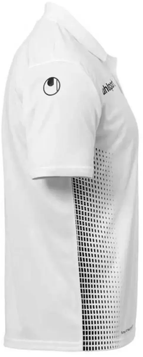 Uhlsport Score Polo Shirt M - Wit/Zwart - afbeelding 6 van 6