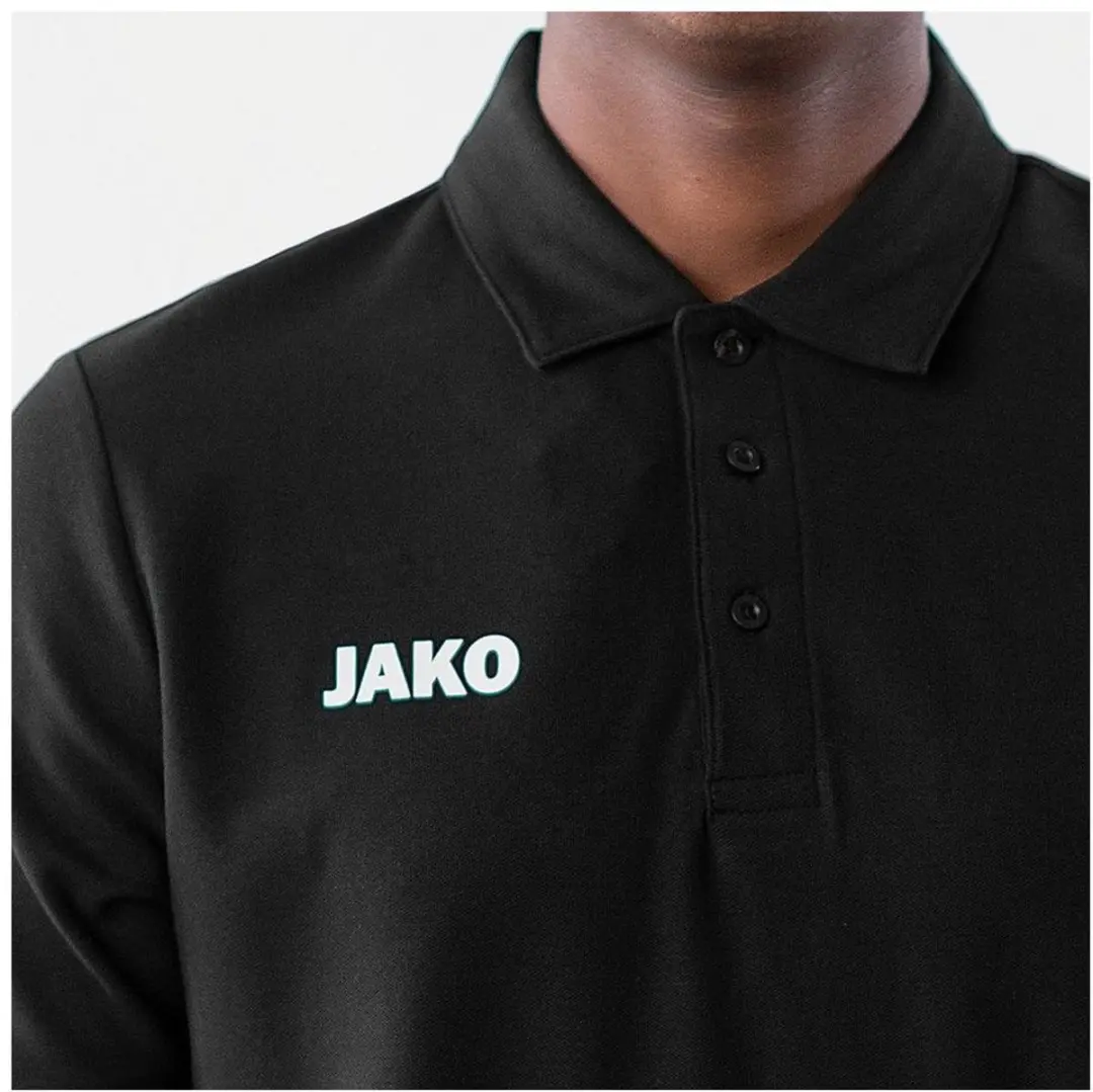 Jako Base Polo Heren - Zwart 3XL