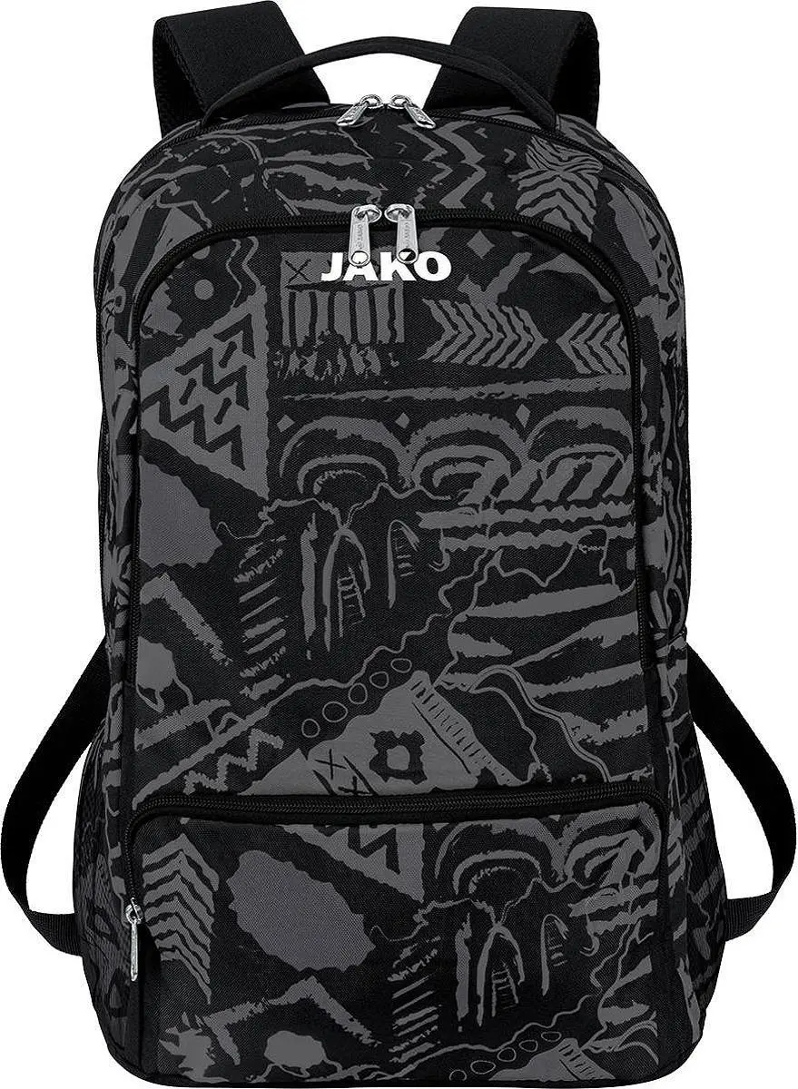 JAKO Tropicana Rugzak 30L - Antraciet/Zwart