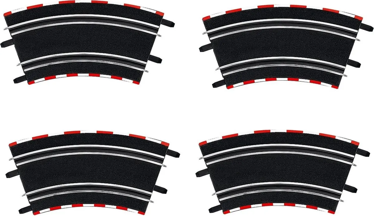 Carrera Go!!! Bocht 2/45° CAR20061646 - 2 Stuks - Multi