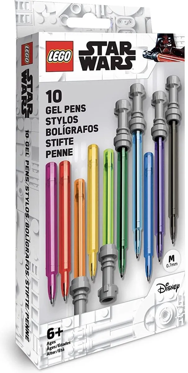LEGO Star Wars Lichtzwaard Gelpen Multipack - 10 Stuks - 0.7mm - afbeelding 2 van 6