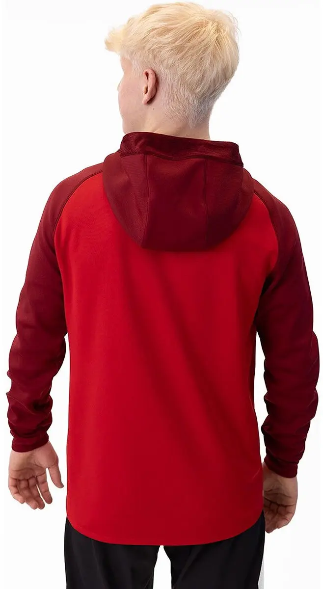 Jako Iconic Jas Met Kap Heren - Rood - Maat L