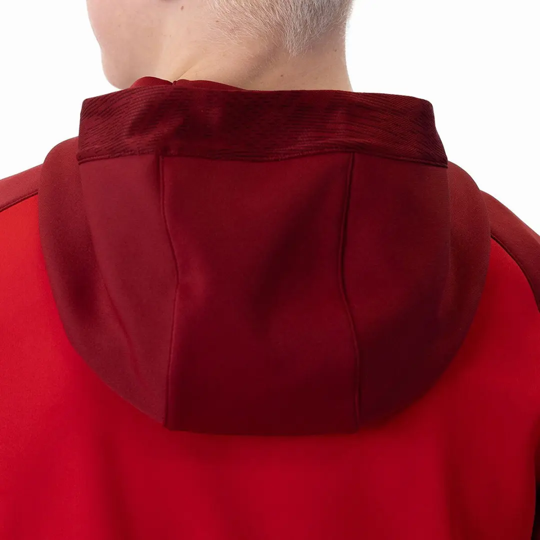 Jako Iconic Jas Met Kap Heren - Rood - Maat L