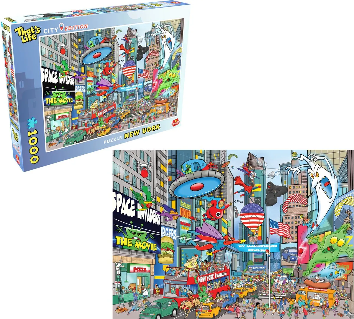 Goliath That's Life New York 1000 Puzzels - 68x48cm - Multicolor