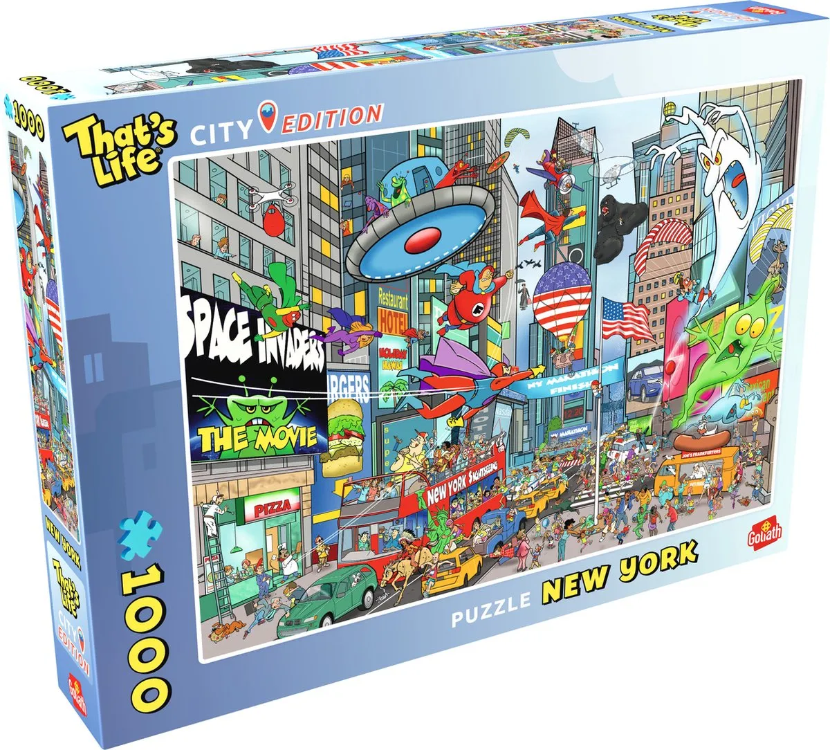 Goliath That's Life New York 1000 Puzzels - 68x48cm - Multicolor