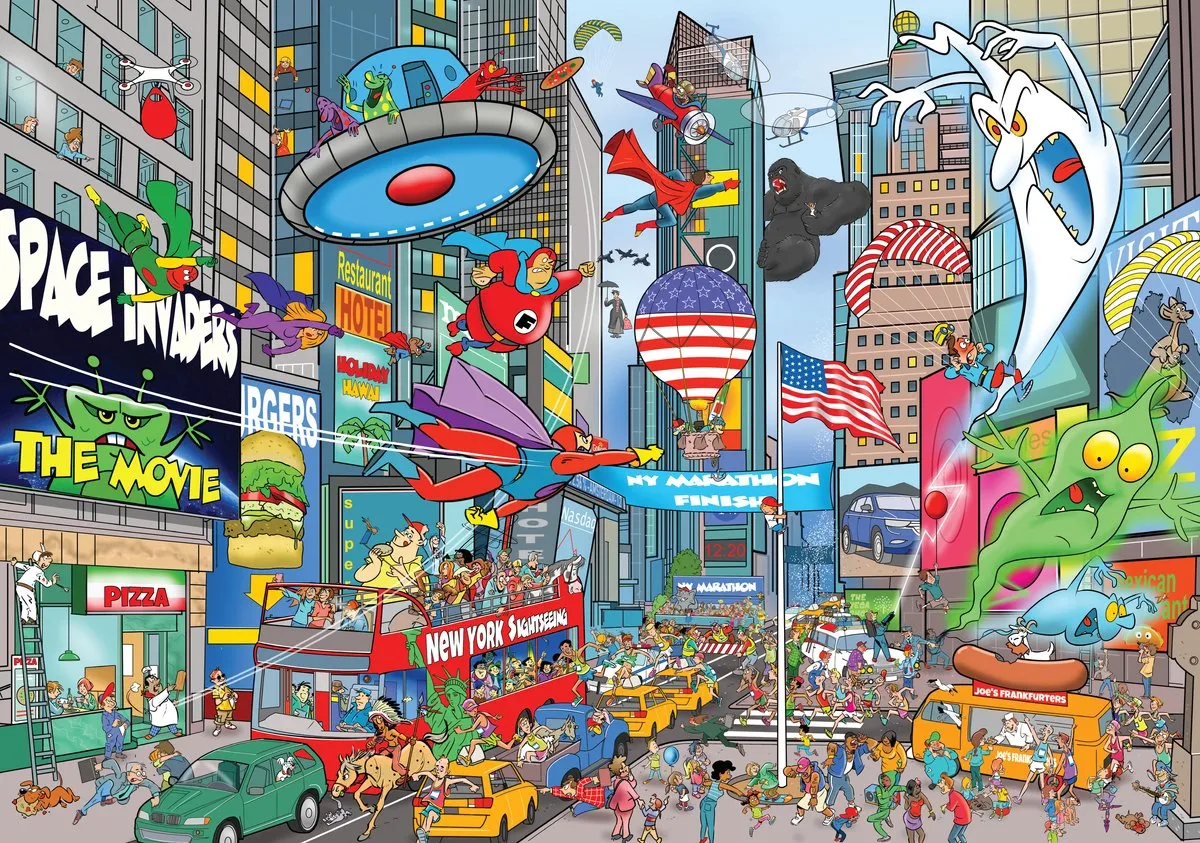 Goliath That's Life New York 1000 Puzzels - 68x48cm - Multicolor