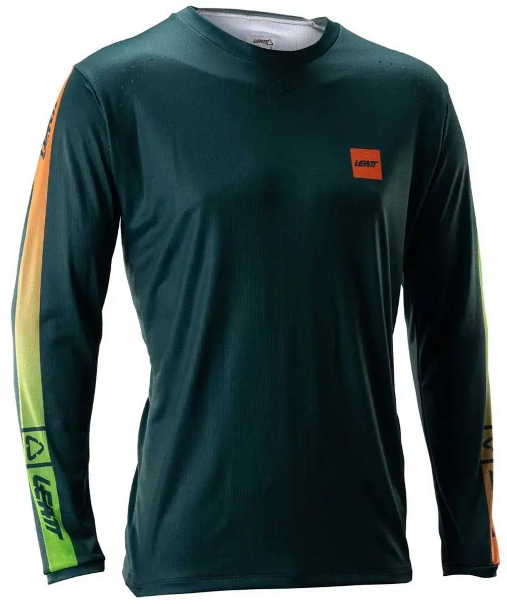 Leatt Gravity 4.0 Trui Met Lange Mouwen Groen XL Man