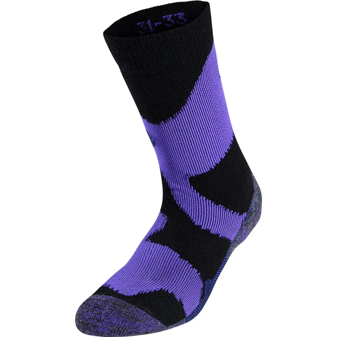 Odlo Merino Warm Sokken Paars EU 34-36 Kinderen
