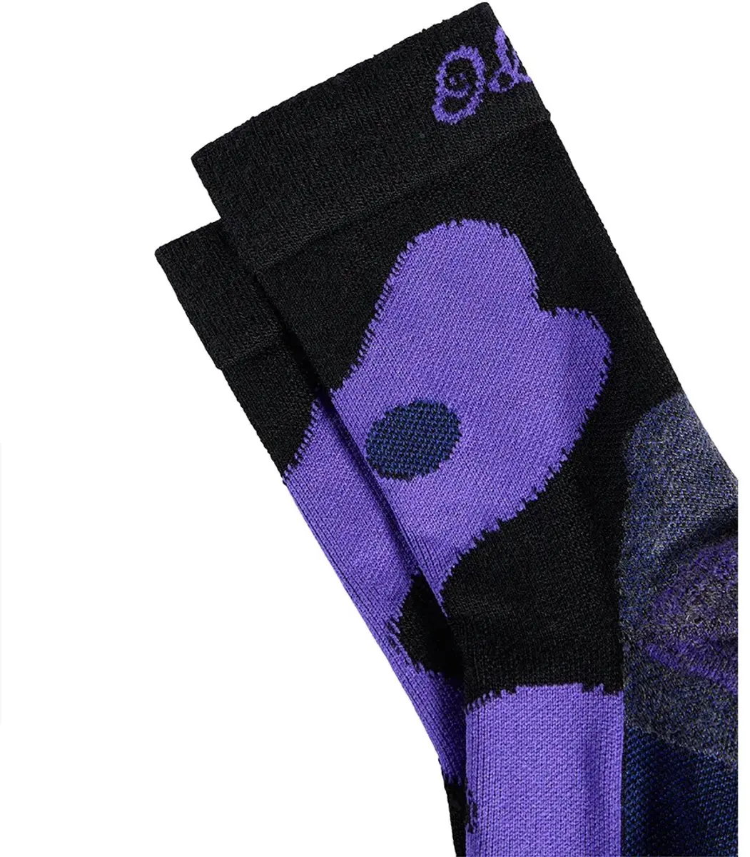 ODLO Merino Warm Sokken Kinderen - Paars - 34-36 - afbeelding 6 van 6