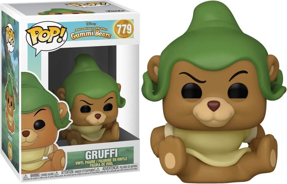 Funko Disney POP! Adventures of the Gummi Bears Gruffi - 9cm Multicolor
