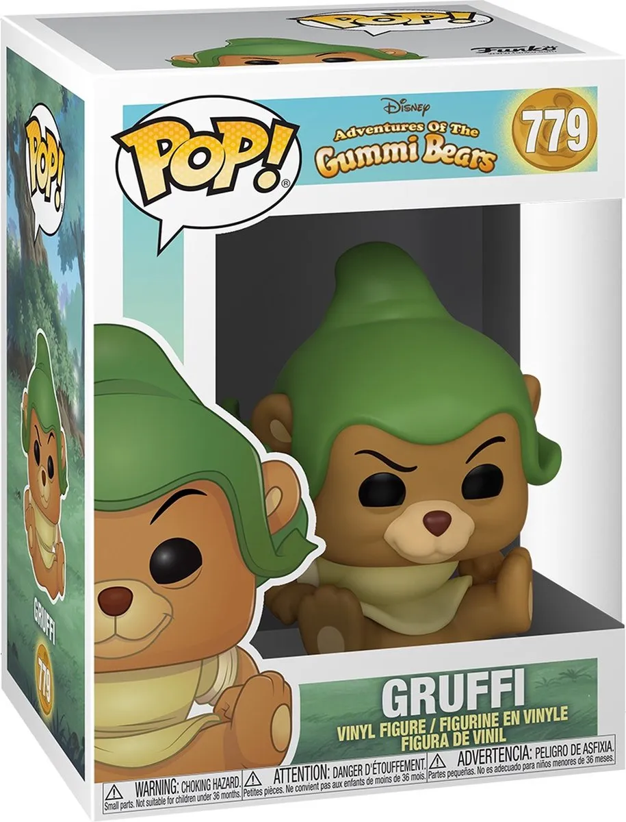 Funko Disney POP! Adventures of the Gummi Bears Gruffi - 9cm Multicolor