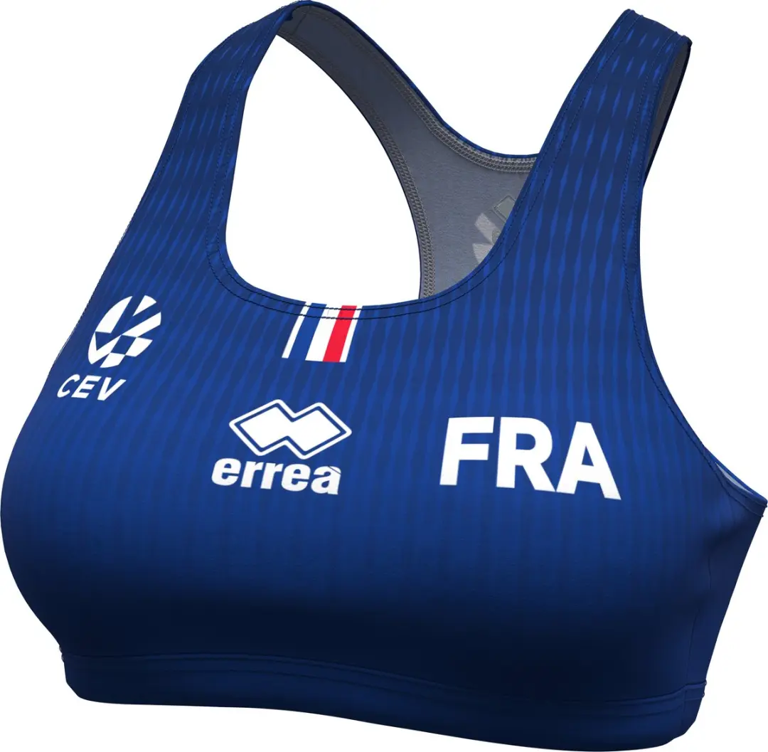 Errea Dames Frankrijk 2024/25 Thuis Beach Volleybal Shirt