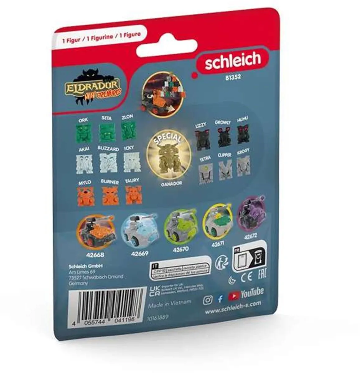 Schleich Eldrador Mini Creatures 81352 - Geel