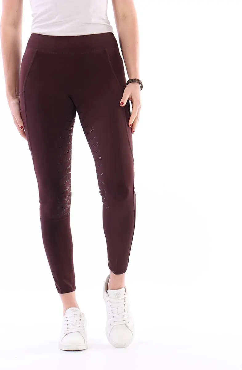 Epplejeck Ejphebe Full Grip Paardrijlegging 164 - Donkerrood