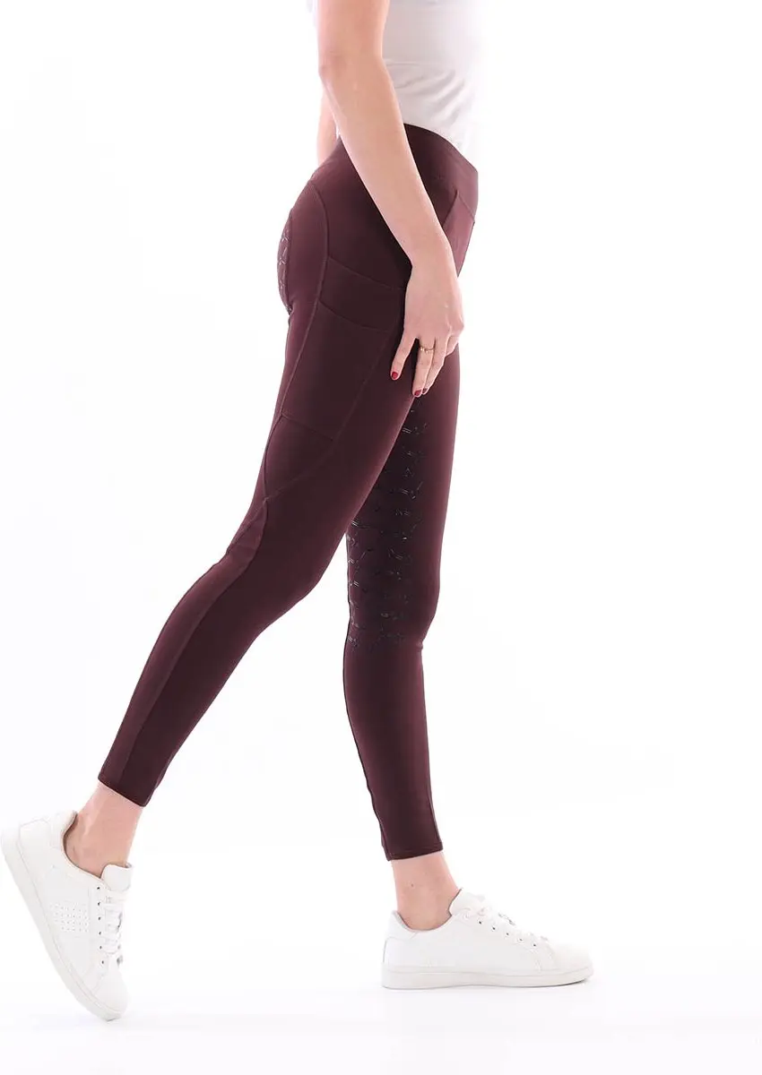 Epplejeck Ejphebe Full Grip Paardrijlegging 164 - Donkerrood