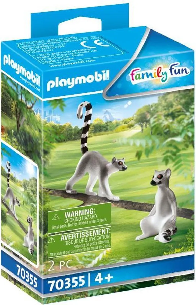 Playmobil 70355 Koppel Ringstaartmaki's