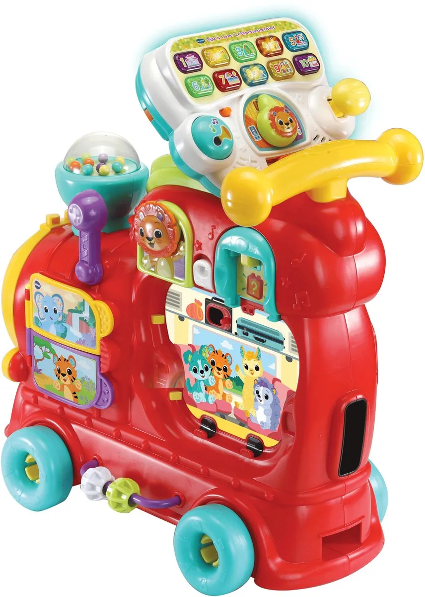 VTech Baby Rijd & Leer Letterlocomotief - Multicolour - afbeelding 6 van 6