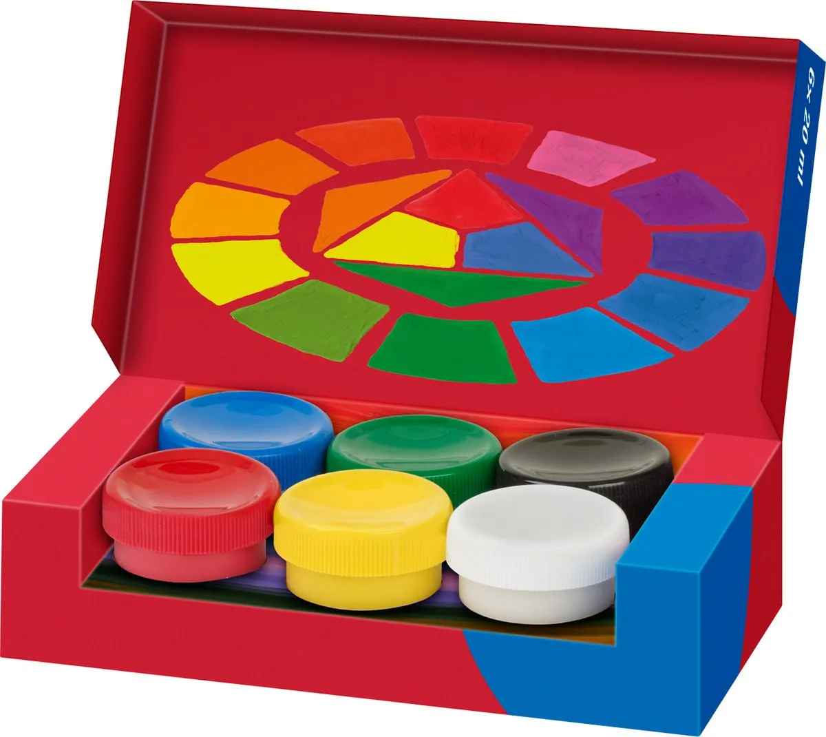 Faber-Castell Tempera-Gouache 6 Kleuren 20ml