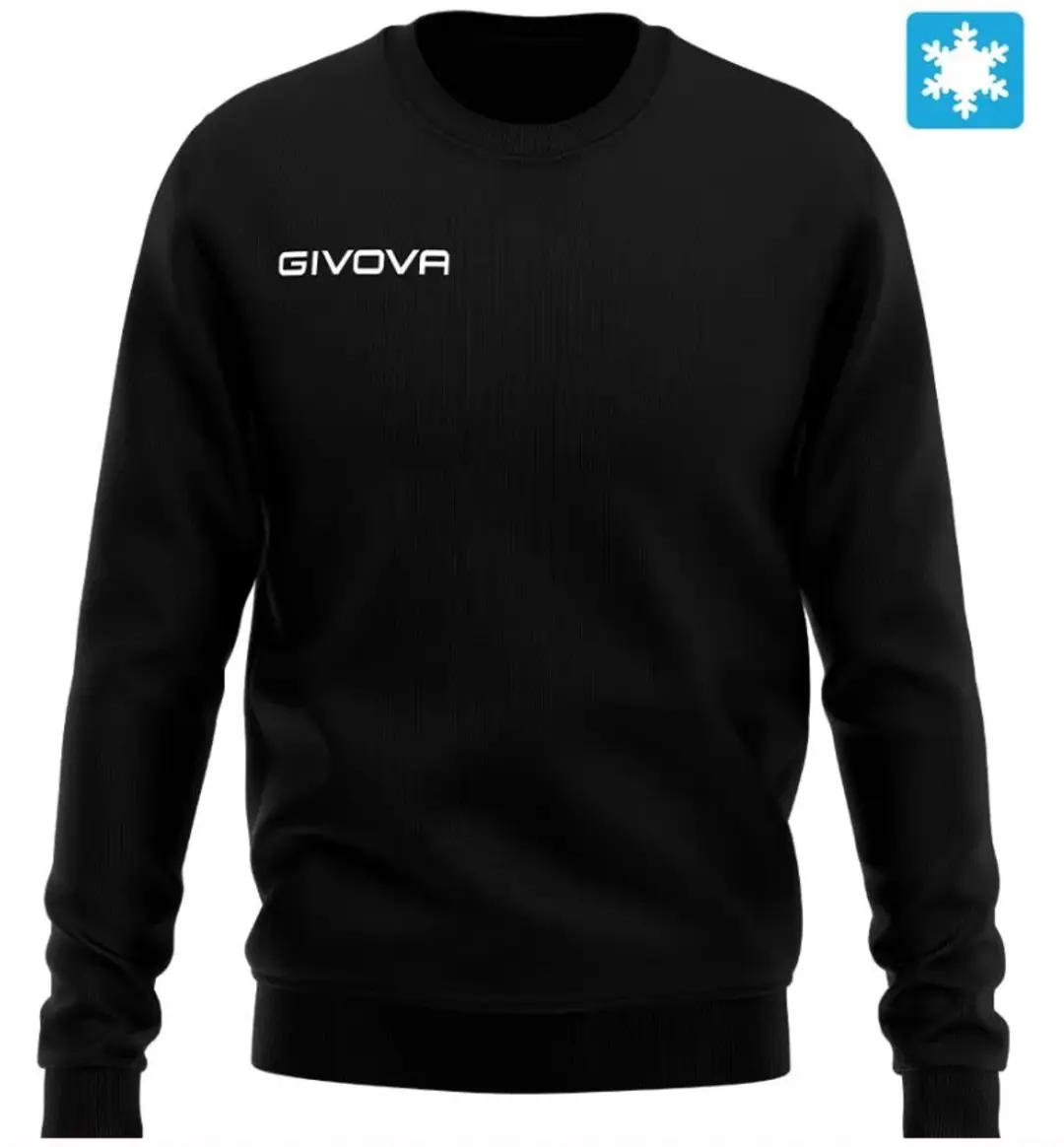 Givova Sweatshirt Zwart - S - afbeelding 2 van 2