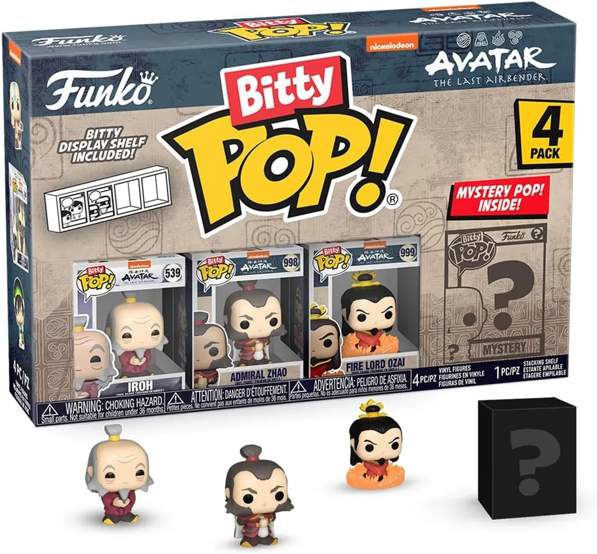 Funko Bitty Pop! Avatar Iroh Zhao Ozai