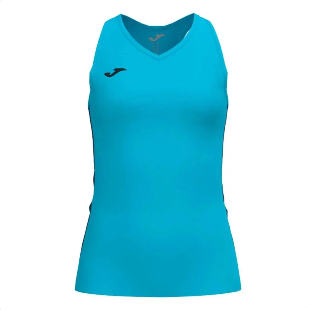 Joma Olimpiada Mouwloos T-shirt Blauw S Vrouw