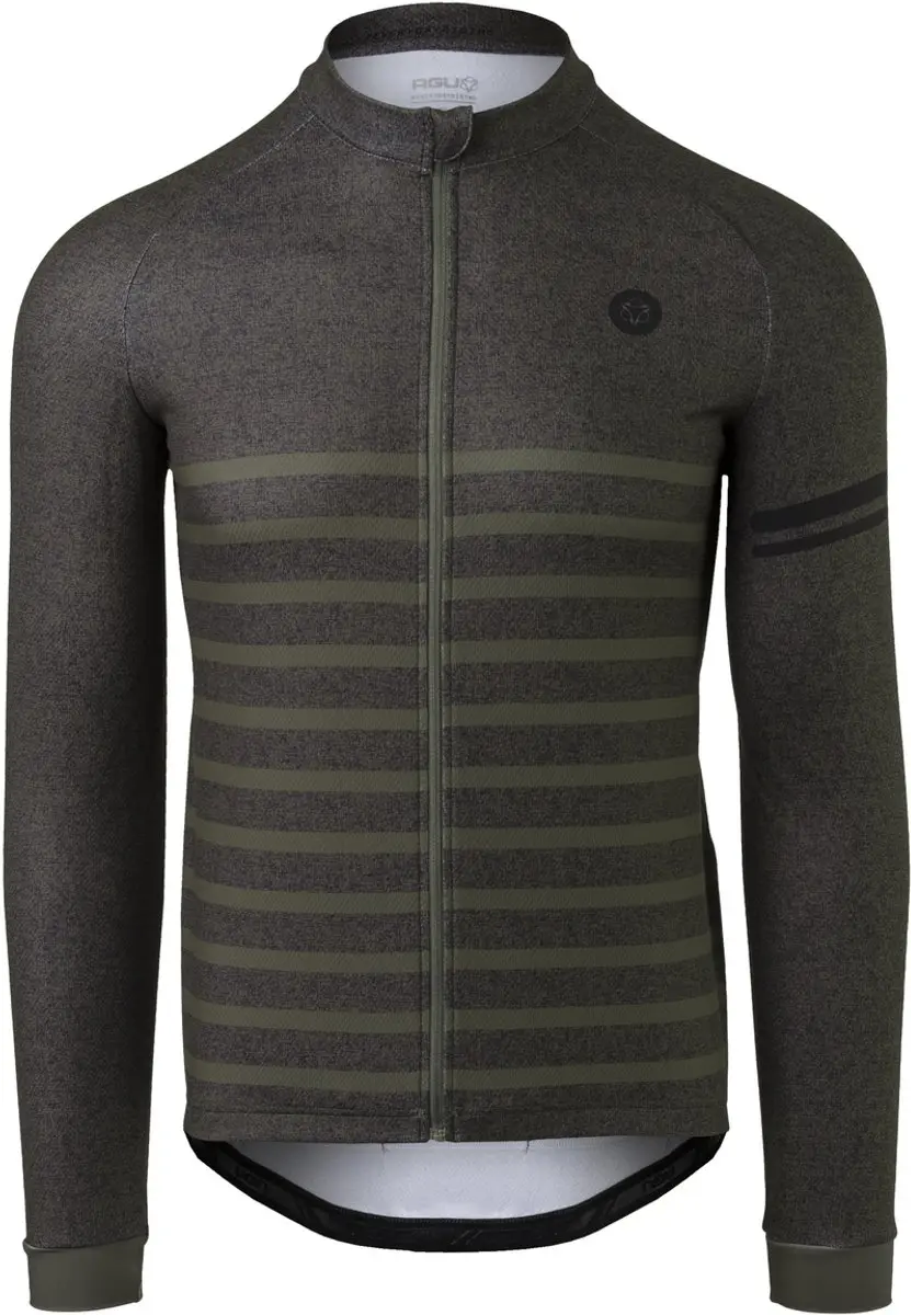 AGU Melange Fietsshirt Lange Mouwen Essential Heren