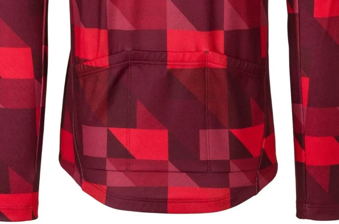 AGU Triangle Stripe Fietsshirt Lange Mouwen Essential Heren