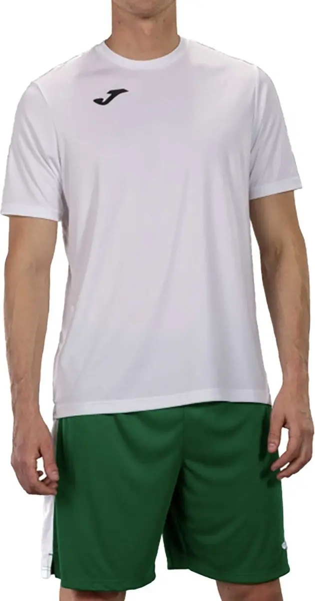 Joma Combi Shirt Korte Mouw Heren M - Wit