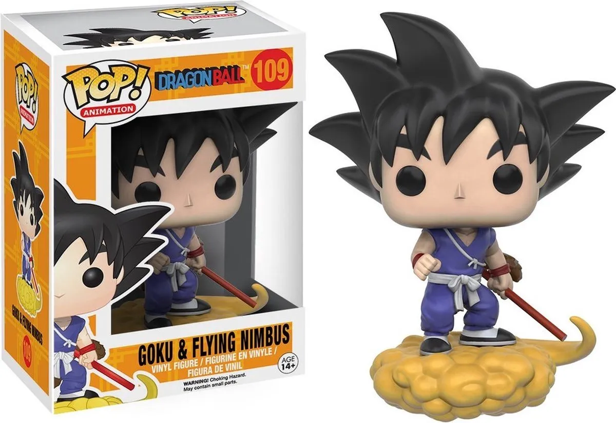 Funko Pop Animation Dragon Ball Goku & Flying Nimbus #109 - Multi