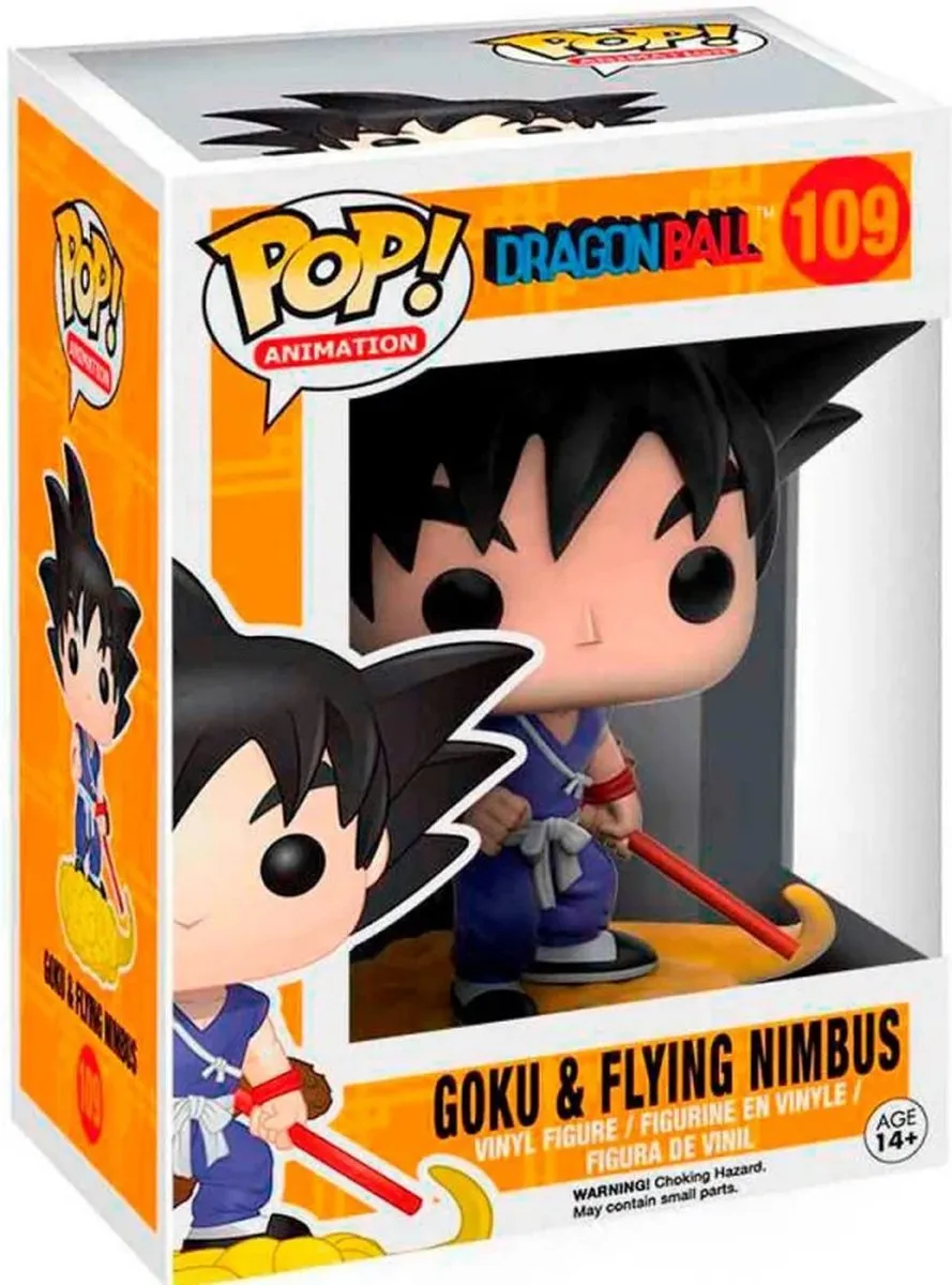 Funko Pop Animation Dragon Ball Goku & Flying Nimbus #109 - Multi