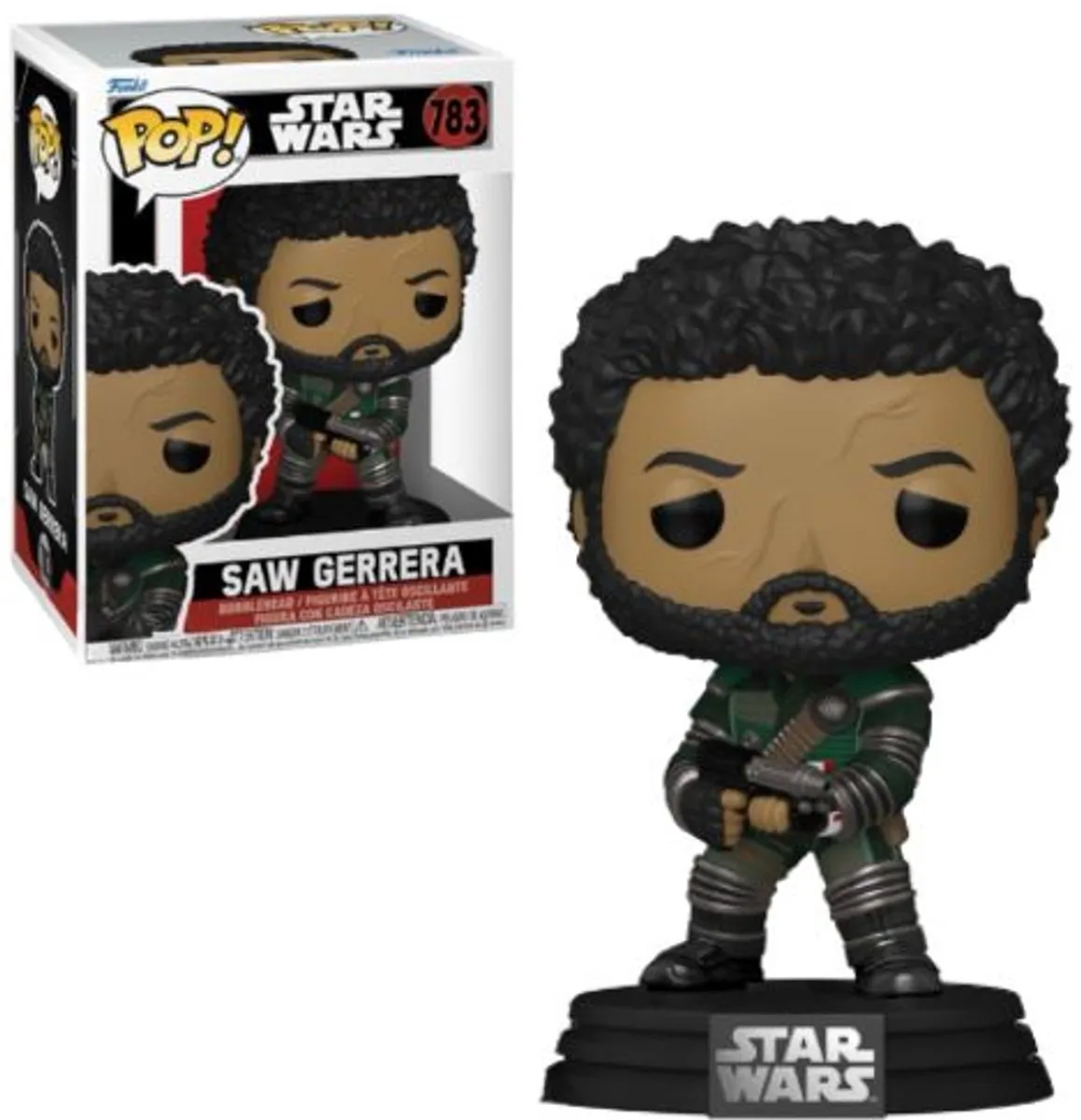 Funko Star Wars Saw Gerrera Pop! Vinylfiguur 783