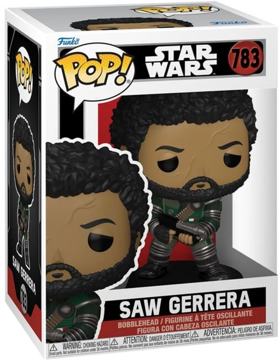 Funko Star Wars Saw Gerrera Pop! Vinylfiguur 783