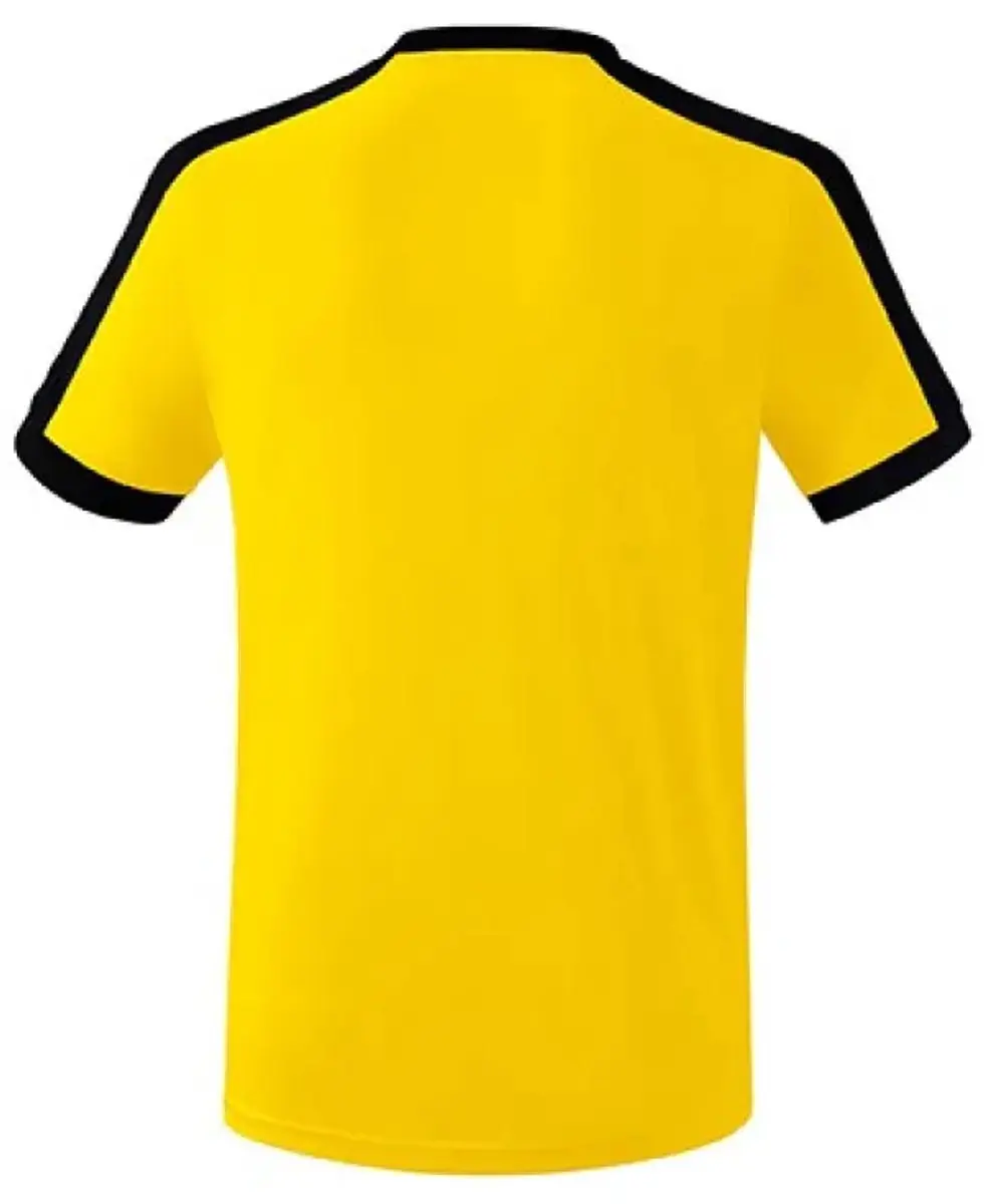 Erima Retro Star Shirt Heren - Geel/Zwart M