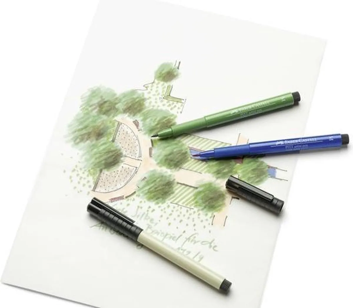 Faber-Castell Pitt Artist Pen Brush 48-delig - Studiobox