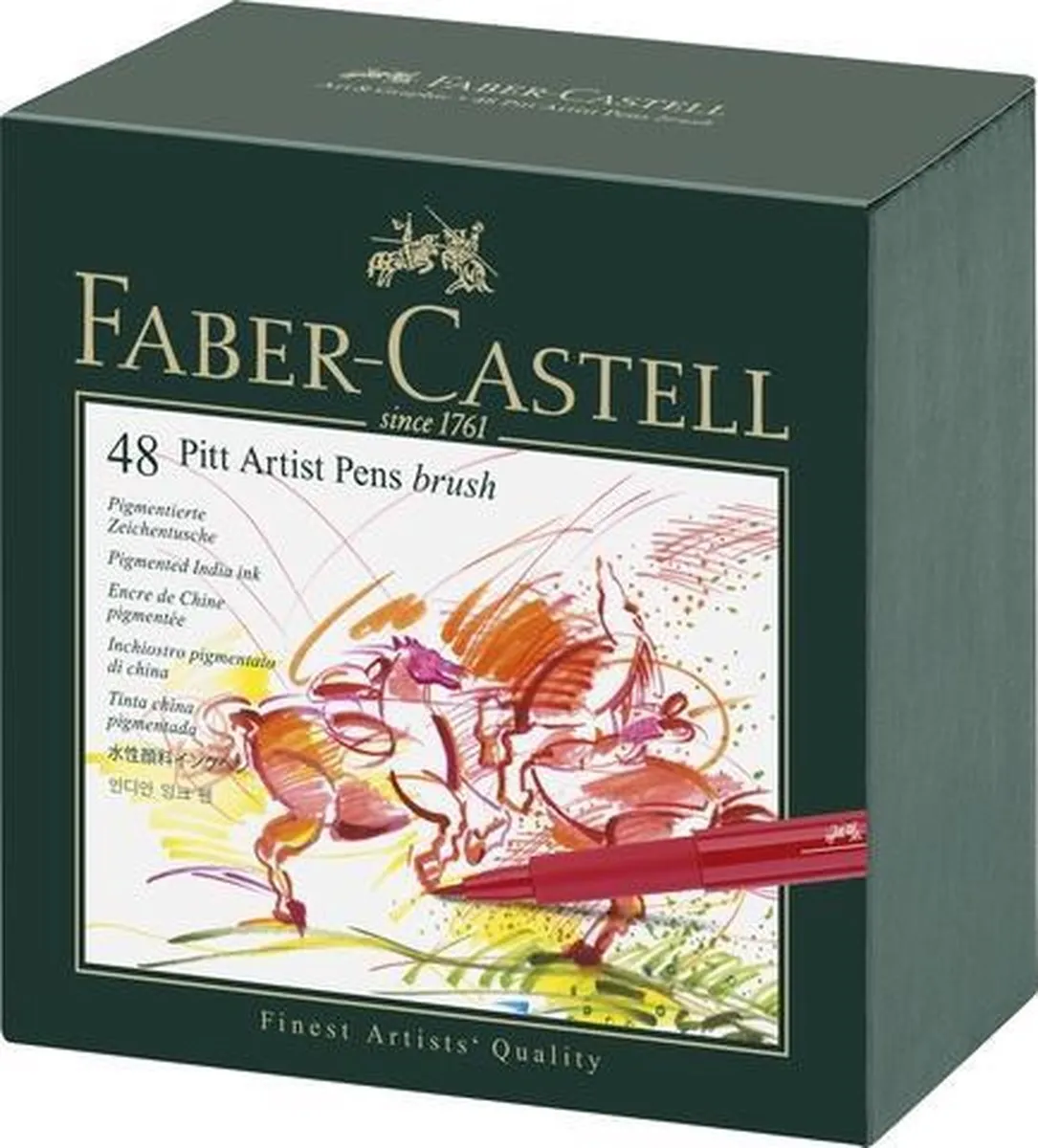 Faber-Castell Pitt Artist Pen Brush 48-delig - Studiobox