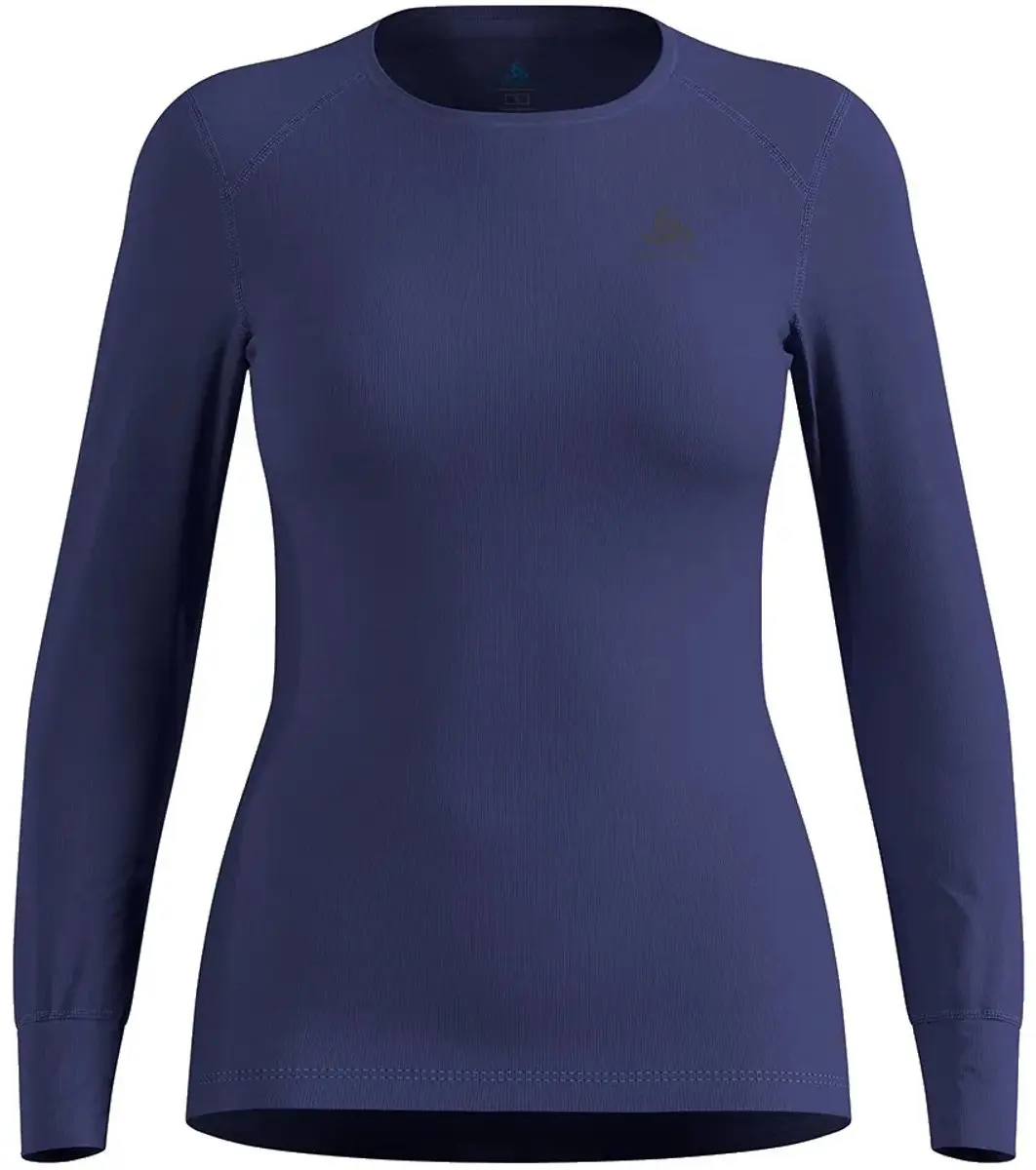 ODLO Active Warm Eco Base Layer Longsleeve Dames S - Blauw - afbeelding 3 van 6